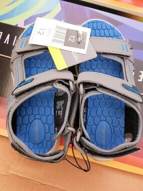 Eddie Bauer Rocky Blue Gray River Sandals Size 12